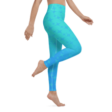 Load image into Gallery viewer, Blue Ghost Sparkle Leggings (Women&#39;s XS-XL)