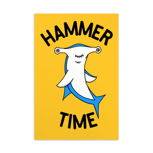Hammer Time Postcard - Rhonda World