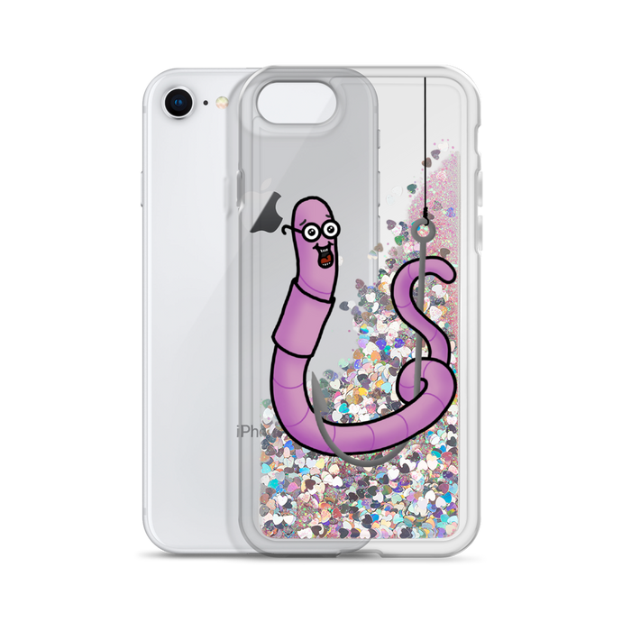 Gone Fishin' Glitter Phone Case (iPhone 7/8/X/XS/XR) - Rhonda World