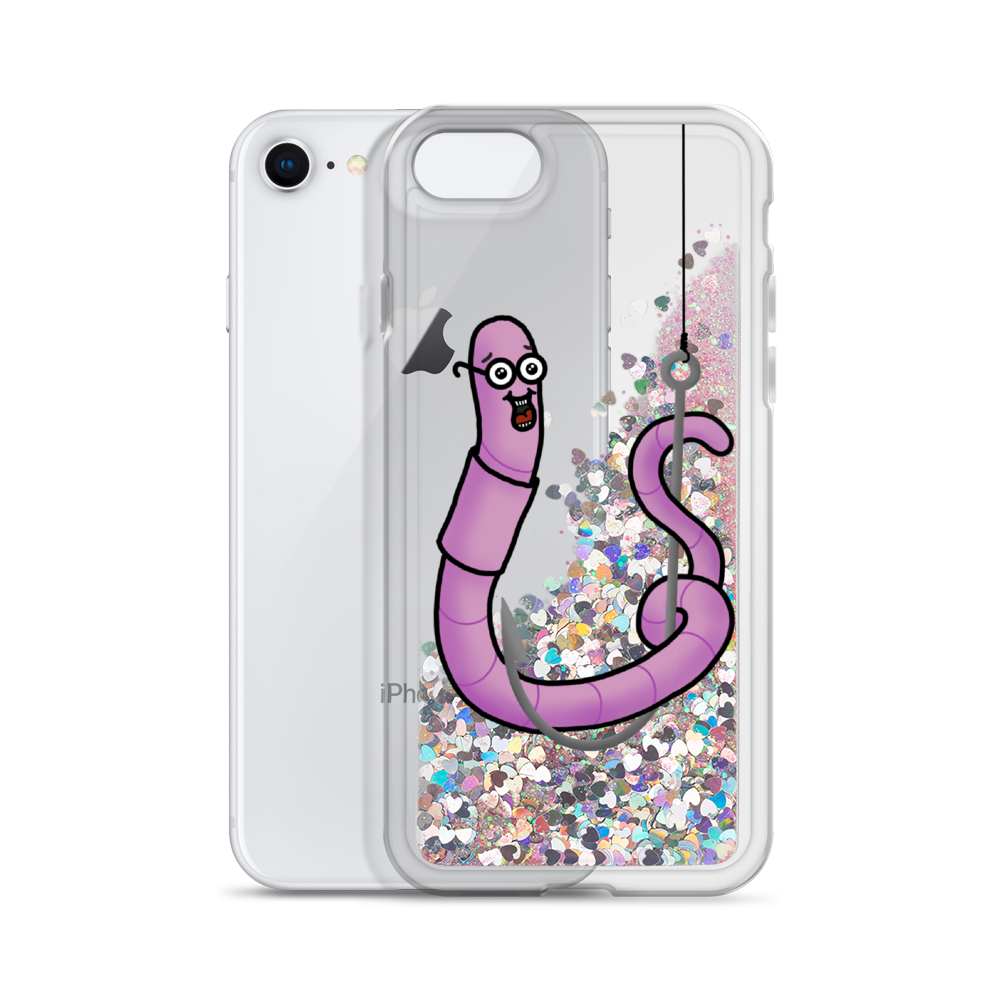 Gone Fishin' Glitter Phone Case (iPhone 7/8/X/XS/XR) - Rhonda World