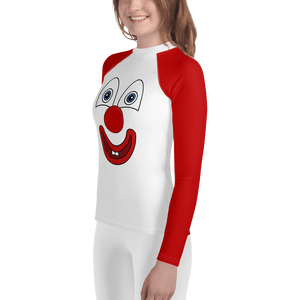 Clownify Unisex Youth Long Sleeve Athletic Shirt