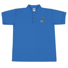 Load image into Gallery viewer, Friendly Giraffe Embroidered Men&#39;s Polo Shirt - Rhonda World