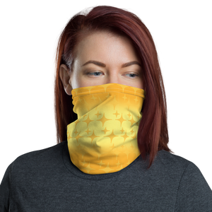 Yellow Ghost Sparkle Face Cover - Rhonda World