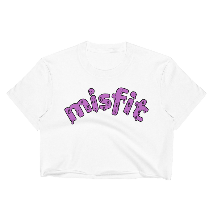 Misfit Women's Crop Tee - Rhonda World