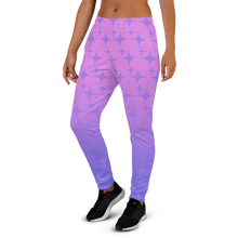 Load image into Gallery viewer, Purple Ghost Sparkle Women&#39;s Joggers - Rhonda World