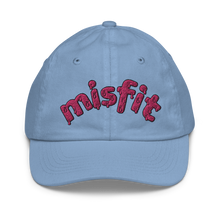 Load image into Gallery viewer, Misfit Embroidered Kid&#39;s Baseball Cap - Rhonda World