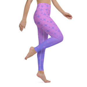 Purple Ghost Sparkle Women's Leggings - Rhonda World