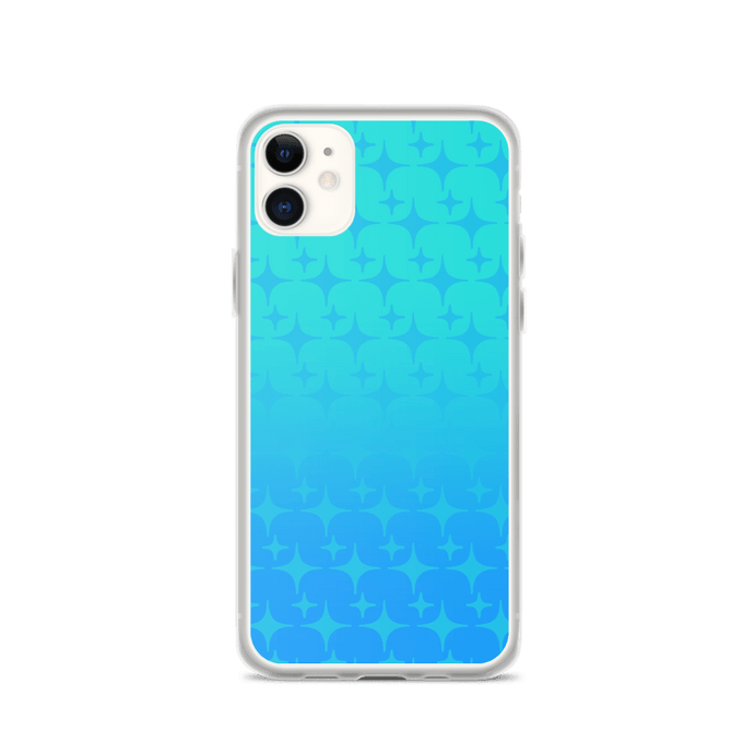 Blue Ghost Sparkle Phone Case (iPhone 6/6S/6 Plus/6S Plus/7/8/7 Plus/8 Plus/X/XS/XR/XS Max/11/11 Pro/11 Pro Max/SE)