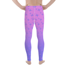 Load image into Gallery viewer, Purple Ghost Sparkle Men&#39;s Leggings - Rhonda World