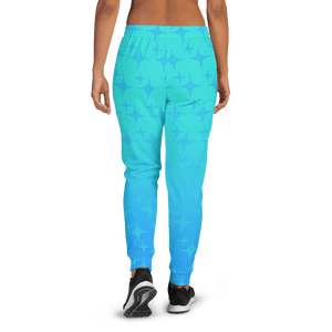Blue Ghost Sparkle Joggers (Women's XS-3XL)