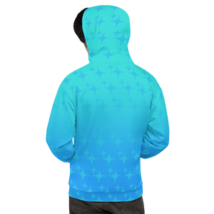 Blue Ghost Sparkle Hoodie (Adult XS-3XL)
