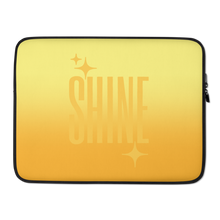 Load image into Gallery viewer, Shine Ghost Text Laptop Sleeve - Rhonda World