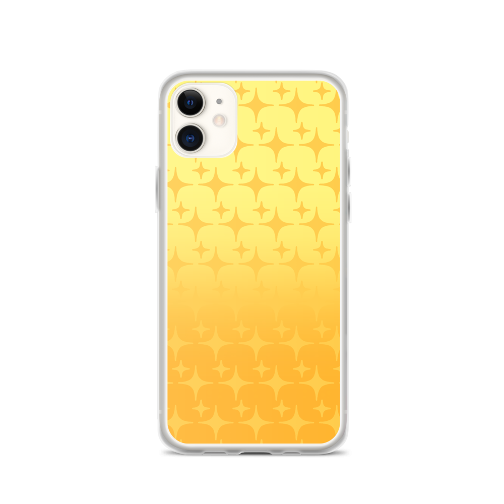 Yellow Ghost Sparkle Phone Case (iPhone 6/6S/6 Plus/6S Plus/7/8/7 Plus/8 Plus/X/XS/XR/XS Max/11/11 Pro/11 Pro Max/SE) - Rhonda World