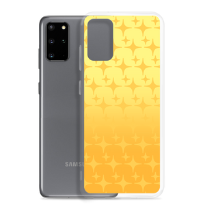 Yellow Ghost Sparkle Phone Case (Samsung Galaxy S7/S7 Edge/S8/S8+/S9/S9+/S10/S10+/S10e/S20/S20 Plus/S20 Ultra) - Rhonda World
