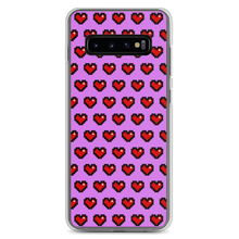 Load image into Gallery viewer, Purple Squad Hearts Phone Case (Samsung Galaxy S10/S10+/S10e/S20/S20 Plus/S20 Ultra) - Rhonda World