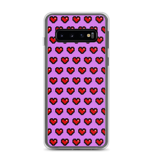Purple Squad Hearts Phone Case (Samsung Galaxy S10/S10+/S10e/S20/S20 Plus/S20 Ultra) - Rhonda World