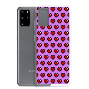 Purple Squad Hearts Phone Case (Samsung Galaxy S10/S10+/S10e/S20/S20 Plus/S20 Ultra) - Rhonda World