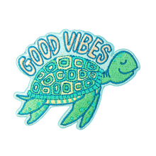 Load image into Gallery viewer, Sea Turtle Good Vibes Patch (FREE SHIPPING)