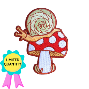 Snail On A Mushroom Patch (FREE SHIPPING)