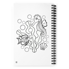 Load image into Gallery viewer, Pirate Octopus and Underwater Pals Spiral Notebook - Rhonda World