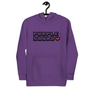 Purple Squad Embroidered Hoodie (Adult S-3XL)