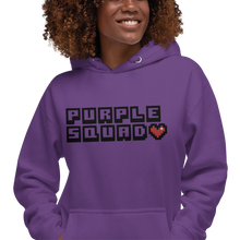 Load image into Gallery viewer, Purple Squad Embroidered Hoodie (Adult S-3XL)