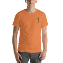 Load image into Gallery viewer, Friendly Giraffe Embroidered Unisex Adult Tee - Rhonda World