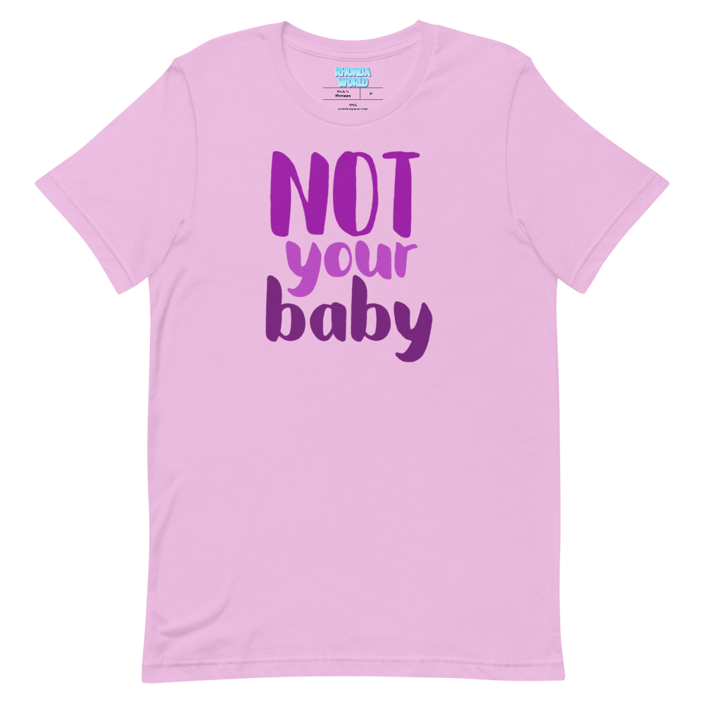 Not your baby girl shirt hot sale