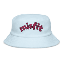 Load image into Gallery viewer, Misfit Embroidered Terrycloth Bucket Hat (Adult)