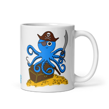 Load image into Gallery viewer, Pirate Octopus Mug