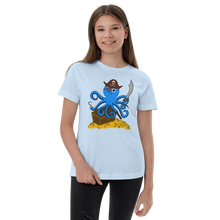 Load image into Gallery viewer, Pirate Octopus Tee (Kids XS-XL)